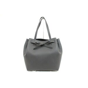 CELINE Cabas Phantom Black Calfskin Leather Shoulder Bag